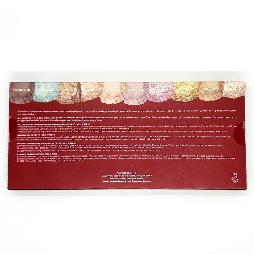 Wander Beauty Wanderess Escape Eyeshadow Palette
